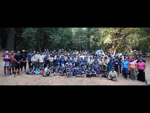 Year in review video preview with Pack 415 scouts outdoors